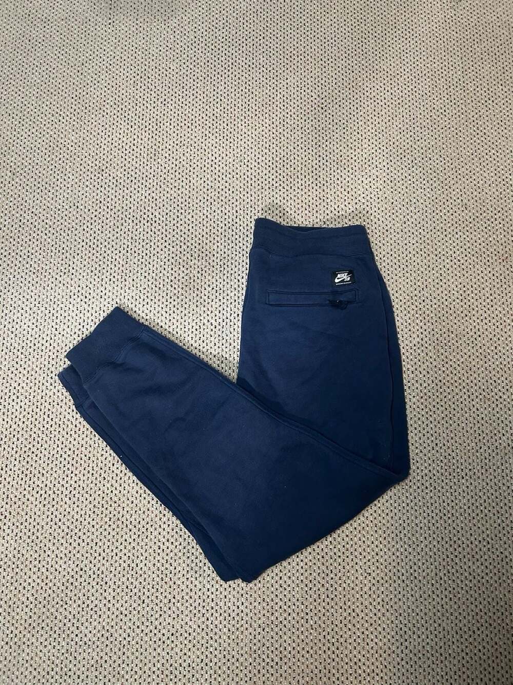 Nike SB Everett French Terry Sweatpants Midnight Navy Blue Men's Size Medium